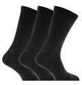 Mens Diabetic Socks 6-11 Non-Binding Extra Wide Easy Stretch Cotton Rich 3 Pairs